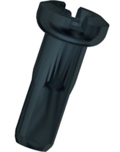 Nypel mosiężne Sapim Polyax 12 mm czarny