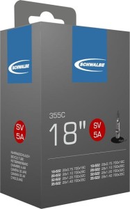 Dętka Schwalbe SV-5A Standard 18x1.75/2.35 zawór SV 40mm 95g 
