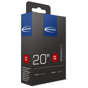 Dętka Schwalbe SV-7B Standard 20x0.90/1.00 zawór SV 40mm 85g