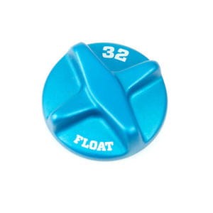Nakrętka FOX 32 FLOAT Air Topcap, Al, Blue Ano 234-04-540