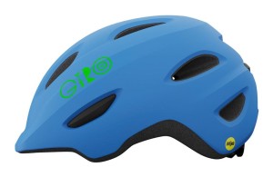 Kask dziecięcy GIRO SCAMP matte blue lime 