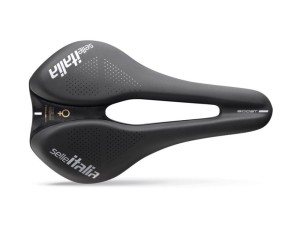 Siodło SELLE ITALIA NOVUS EVO BOOST LADY TM SUPERFLOW L (id match - L3) Manganese Tube 7, soft-tek, czarne 