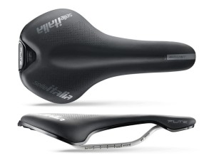 Siodło SELLE ITALIA FLITE BOOST S (id match - S1) TI 316 Tube 7, fibra-tek, czarne 