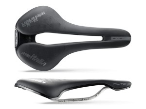 Siodło SELLE ITALIA FLITE BOOST SUPERFLOW S (id match - S3) TI 316 Tube 7, fibra-tek, czarne