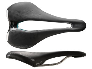 Siodło SELLE ITALIA SLR BOOST GRAVEL SUPERFLOW S (id match - S3) ti 316 tube 7, fibra-tek, czarne