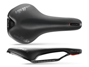 Siodło SELLE ITALIA FLITE BOOST KIT CARBONIO S (id match - S1) carbon/keramic 7x9, fibra-tek, czarne