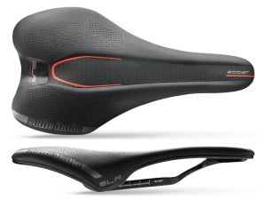 Siodło SELLE ITALIA SLR BOOST KIT CARBONIO L (id match - L1) carbon/keramic 7x9, fibra-tek, czarne