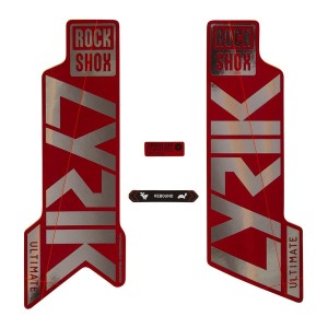 Naklejki ROCK SHOX AM DECAL LYRIK ULT 27/29 GPLRF/RED 11.4018.105.050