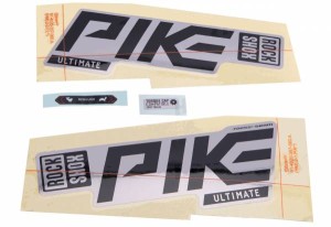 Naklejki ROCK SHOX AM DECAL PIKE ULT 27/29 GBLK/SIL 11.4018.105.046