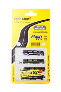 SwissStop wsuwki Flash Pro Prince Black Shimano/Sram 4szt