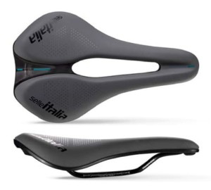 Siodło SELLE ITALIA NOVUS EVO BOOST GRAVEL TM SUPERFLOW L (id match - L3) Manganese Tube 7, soft-tek, Szare