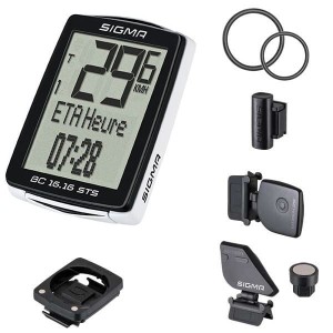 Licznik rowerowy bezprzewodowy Sigma Sport BC 16.16 STS CAD