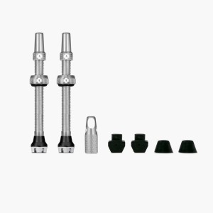 Muc-Off wentyle Tubeless Valves V2 80mm srebrne