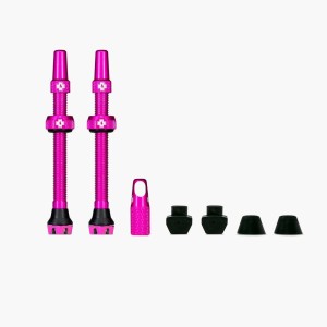 Muc-Off wentyle Tubeless Valves V2 60mm różowe