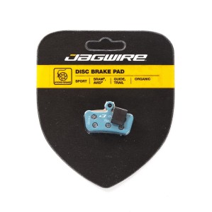 Klocki hamulca tarczowego Jagwire Sport Organic SRAM Guide Ultimate, RSC, RS, R Avid Trail półmetaliczne DCA798