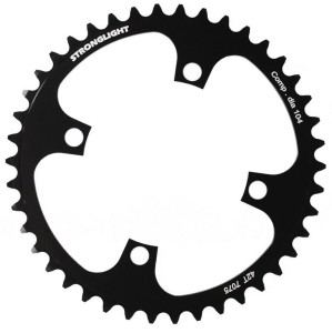 Zębatka Stronglight 7075 typ E-Drive Bosch 104mm, czarny - różne rozmiary