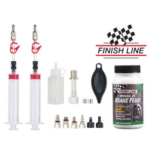 Jagwire zestaw do odpowietrzania hamulca Pro Mineral Oil Bleed Kit Finish Line 