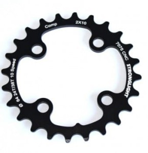 Zębatka Stronglight 7075 typ FC-M785 104mm 10s wewnętrzna, czarny 26 (39)