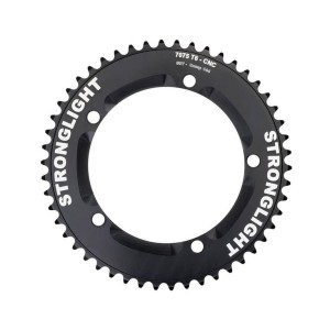 Zębatka Stronglight 7075 typ TK Track 144mm, czarny 1/2"x1/8" - różne rozmiary
