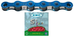 Łańcuch KMC Single Speed S1 112 ogniw niebieski