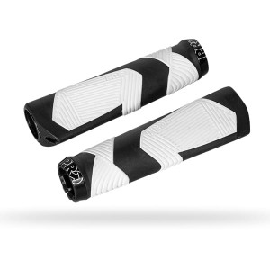 PRO Chwyty Ergonomic Czarne/Białe PRGP0006