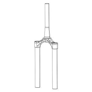 Góra od amortyzatora Rock Shox Revelation A1 (35mm) (2018+) DebonAir 27 46 taper 11.4018.008.579 