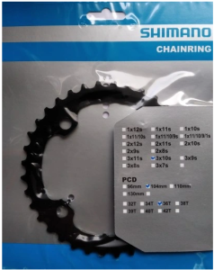 Zębatka treking Shimano Deore 36T do FC-T6010 / FC-T611 / FC-T521 / FC-M610