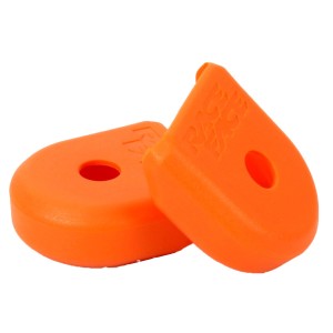 Ochronne nakładki na korby Race Face Crank Boot pomarańczowe S/M