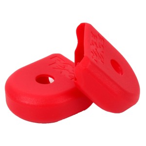 Ochronne nakładki na korby Race Face Crank Boot czerwone S/M