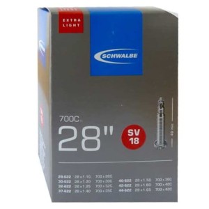 Dętka Schwalbe SV-18 Extra Light 700x28/42C zawór SV 40mm 105g 