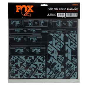 FOX zestaw naklejek 2021 Storm Blue