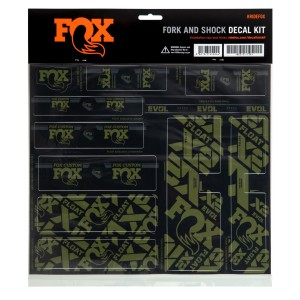 FOX zestaw naklejek 2021 Olive Drab