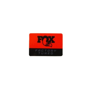 FOX Decal: Factory Tune, Fork Crown