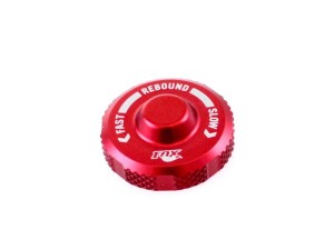 FOX Damping Adjust Part: RD Knob, Float DPX2, Red