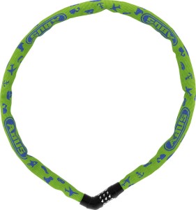 Zapięcie Abus łańcuch Steel-O-Chain™ 4804C/75 lime symbols 
