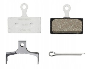 Okładziny klocki hamulcowe SHIMANO G05A żywiczne OEM