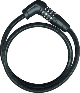 Zapięcie Abus linka Numerino 5410C/85 black