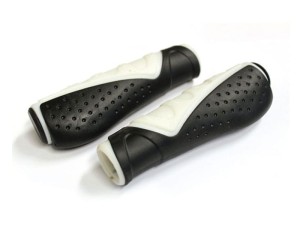 Chwyty kierownicy CLARK'S CL301 DC3 czarno-białe