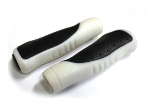 Chwyty kierownicy CLARK'S CL302 DC3 biało-czarne