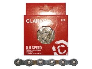 Łańcuch rowerowy CLARK'S YBN C20 SHIMANO SRAM (5-6 Biegów, CP 1/2