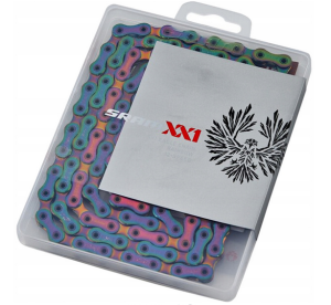 Łańcuch SRAM CN XX1 EAGLE 126 12S 1PC Rainbow 00.2518.039.010