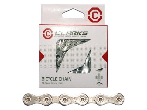 Łańcuch  CLARK'S YBN C10 SHIMANO CAMPAGNOLO SRAM (10 b. CP 1/2x11/128, 116 ogniw, szer.5.9mm, spinka do łańcucha)