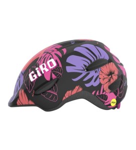 Kask dziecięcy GIRO SCAMP matte black floral