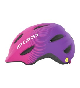Kask dziecięcy GIRO SCAMP matte pink purple fade