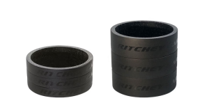 Podkładka pod stery Ritchey Carbon Matte 3x5mm + 3x10mm