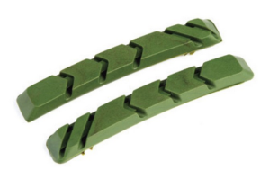 Wkładki hamulcowe CLARK'S CP503 MTB (V-brake, Do obręczy ceramicznych) 70mm zielone
