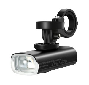 Lampka przednia MAGICSHINE EVO 1300, 1300 lumenów, Zestaw Lampka + Uchwyt + Pilot 