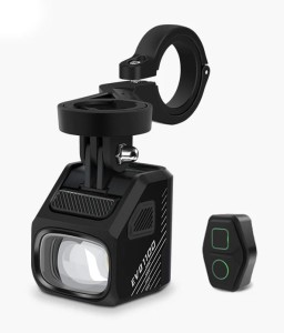 Lampka przednia MAGICSHINE EVO 1100 BLACK, 1100 lumenów, Czarna, Zestaw Lampka + Uchwyt + Pilot 