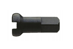 Nypel DT Swiss standard Mosiężny ProHead ProLock 2.0/12mm k/ czarny