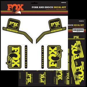 FOX FOX Decal 2016 AM Heritage Fork and Shock Kit 803-01-115